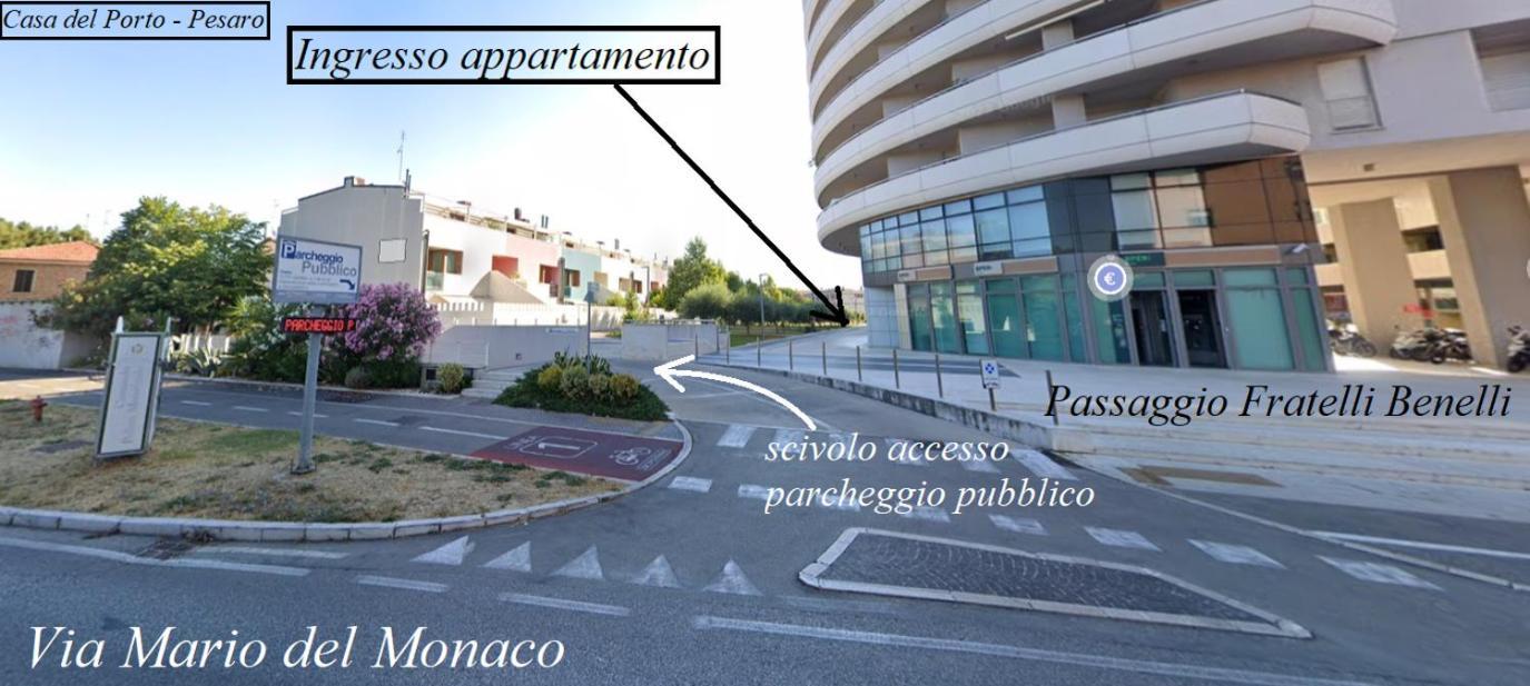 Appartamento Casa Del Porto Pesaro Esterno foto